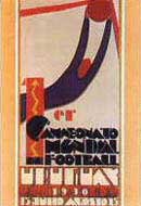 P�ster da Copa do Mundo de 1930 no Uruguai