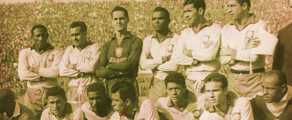 Sele��o Brasileira, campe� da Copa do Mundo de Futebol de 1962 no Chile - Foto: Arquivo Nacional