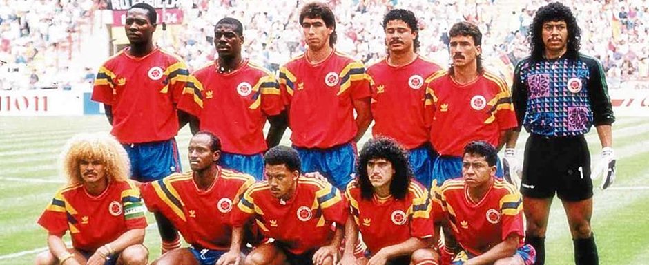 Sele��o da Col�mbia na Copa do Mundo de Futebol de 1990 na It�lia - Foto: 