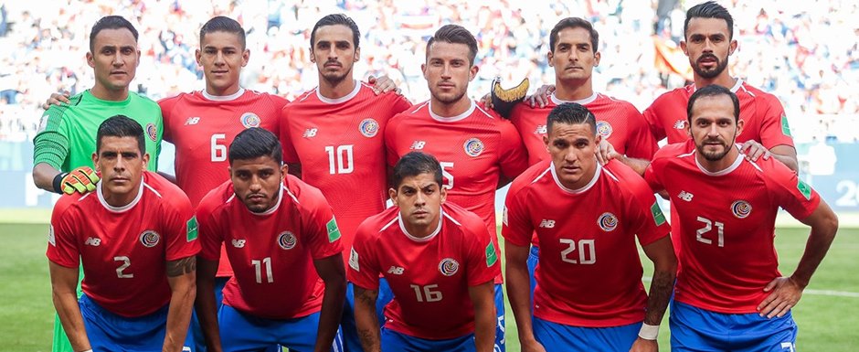 Sele��o da Costa Rica na Copa do Mundo de Futebol de 2018 na R�ssia - Foto: Edgar Breshchanov