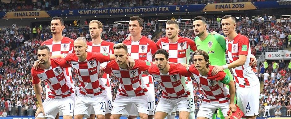 Sele��o da Cro�cia na Final da Copa do Mundo de Futebol de 2018 na R�ssia - Foto: Edgar Breshchanov