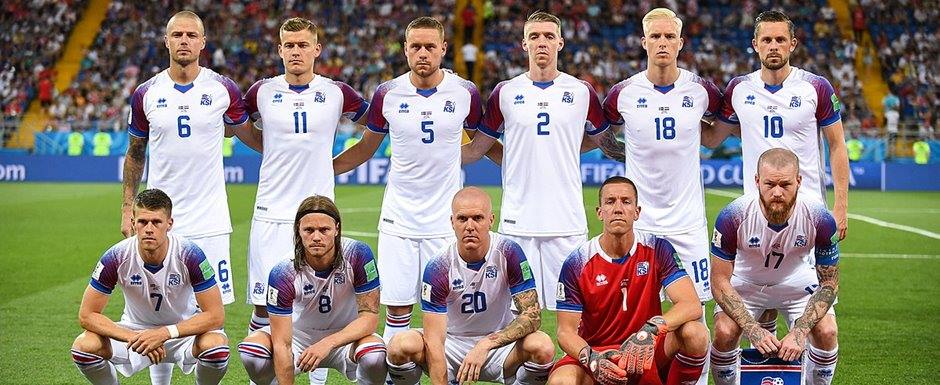 Sele��o da Isl�ndia na Copa do Mundo de Futebol de 2018 na R�ssia - Foto: Svetlana Beketova