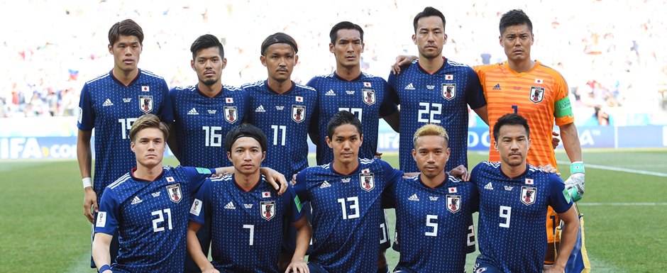 Sele��o do Jap�o na Copa do Mundo de Futebol de 2018 na R�ssia - Foto: Svetlana Beketova