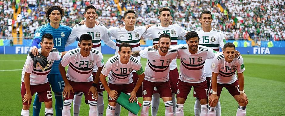 Sele��o do M�xico na Copa do Mundo de Futebol de 2018 na R�ssia - Foto: Svetlana Beketova