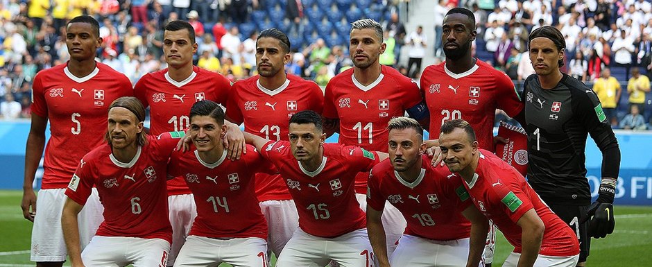 Sele��o da Su��a na Copa do Mundo de Futebol de 2018 na R�ssia - Foto: Kirill Venediktov
