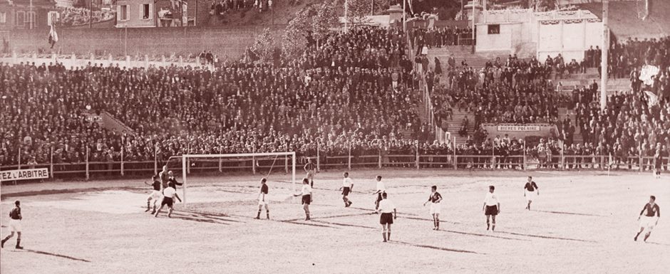 Sele��o da Tchecoslov�quia em jogo contra a Holanda (Pa�ses Baixos) na Copa do Mundo de Futebol de 1938 na Fran�a - Foto: Nationaal Archief