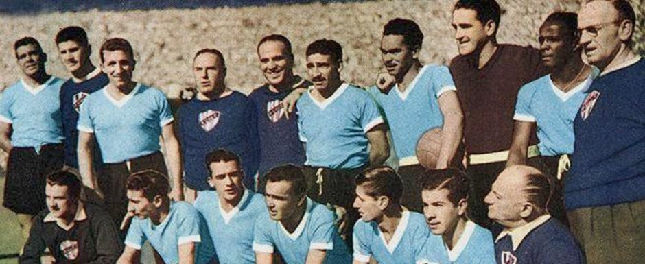 Sele��o do Uruguai, campe� da Copa do Mundo de Futebol de 1950 no Brasil - Foto: El Gr�fico
