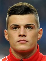 Foto de Granit Xhaka - Jogador da Su��a na Copa do Mundo de 2018 na R�ssia