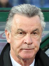 Foto do Ottmar Hitzfeld - Técnico da Suíça na Copa do Mundo de 2014 no Brasil