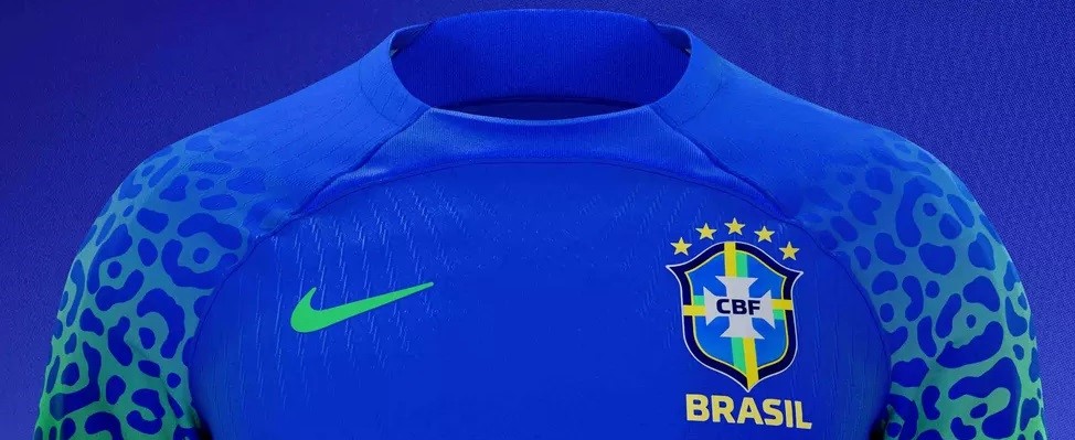 Uniforme Reserva da Sele��o Brasileira para a Copa do Mundo de 2022 no Catar (Qatar) - Foto: Divulga��o Nike