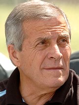 Foto do Óscar Tabárez - Técnico do Uruguai na Copa do Mundo de 2014 no Brasil