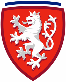 Escudo da Sele��o da Rep�blica Tcheca (Tch�quia)