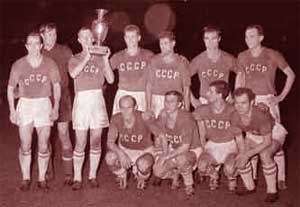 Uni�o Sovi�tica - Campe� da Eurocopa de 1960 realizada na Fran�a
