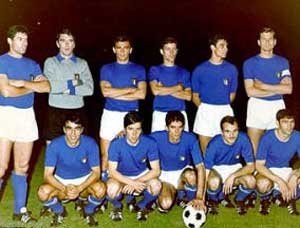 It�lia - Campe� da Eurocopa de 1968 realizada na It�lia
