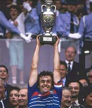 Fran�a - Campe� da Eurocopa de 1984 realizada na Fran�a