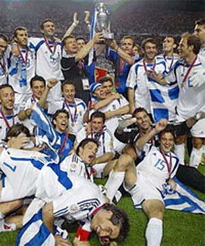 Gr�cia - Campe� da Eurocopa de 2004 realizada em Portugal