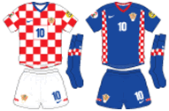 Uniforme da Croácia