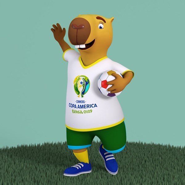 Zizito, a mascote da Copa América de 2019