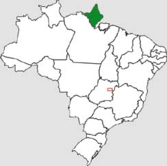 Mapa do Amap�