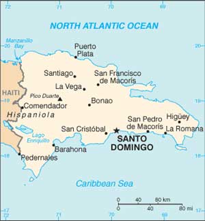 Mapa de S�o Crist�v�o e Neves