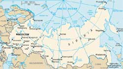 Mapa da R�ssia