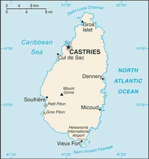Mapa de Santa L�cia