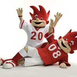 Trix e Flix - Mascotes do Euro 2008 na Áustria e Suíça