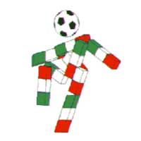 Mascote da Copa de 1990 na Itália - Ciao