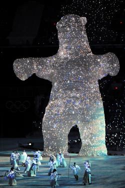 Cerim�nia de abertura dos Jogos Ol�mpicos de Inverno Vancouver 2010