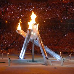 Cerim�nia de abertura dos Jogos Ol�mpicos de Inverno Vancouver 2010