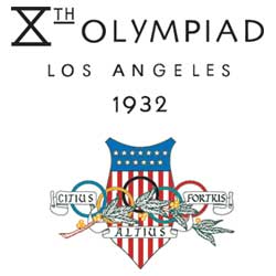 Emblema dos Jogos Olímpicos de Verão - Los Angeles 1932