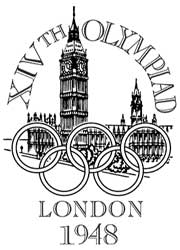 Emblema dos Jogos Olímpicos de Verão - Londres 1948