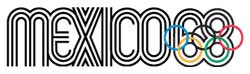 Emblema dos Jogos Olímpicos de Verão - Cidade do México 1968