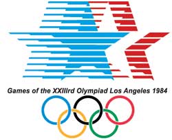 Emblema dos Jogos Olímpicos de Verão - Los Angeles 1984