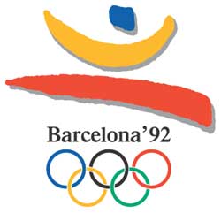 Emblema dos Jogos Olímpicos de Verão - Barcelona 1992