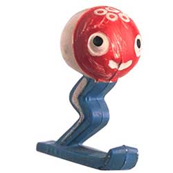 Mascote dos Jogos Ol�mpicos de Inverno - Grenoble 1968 - Amik