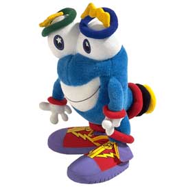 Mascote dos Jogos Ol�mpicos de Ver�o - Atlanta 1996 - Whatizit?