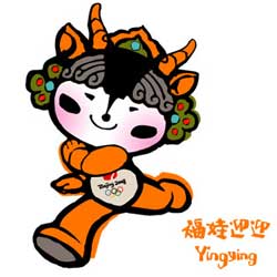Yingying - Mascote dos Jogos Ol�mpicos de Pequim 2008