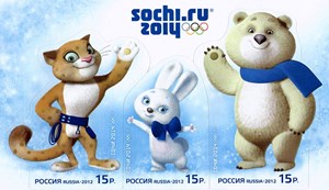Mascote dos Jogos Ol�mpicos de Inverno - S�chi, R�ssia 2014