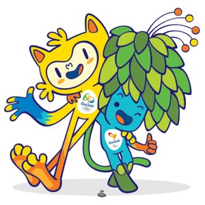 Vin�cius e Tom - Mascotes dos Jogos Ol�mpicos de 2016 - Rio de Janeiro, Brasil 2016