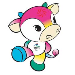 Fu Niu Lele - Mascote dos Jogos paraol�mpicos de Pequim 2008