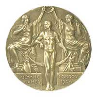 Medalhas dos Jogos Ol�mpicos de Ver�o - Londres 1908