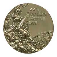 Medalhas dos Jogos Ol�mpicos de Ver�o - Montreal 1976