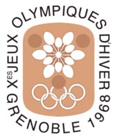 P�ster dos Jogos Ol�mpicos de Inverno - Grenoble 1968