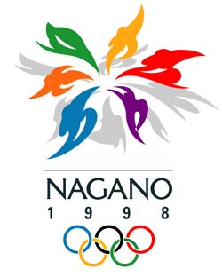 P�ster dos Jogos Ol�mpicos de Inverno - Nagano 1998