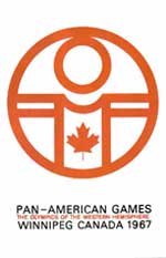 P�ster dos Jogos Pan-Americanos de Winnipeg - 1967