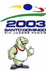 P�ster dos Jogos Pan-Americanos de Santo Domingo - 2003