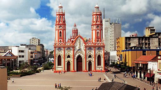 Plaza San Nicol�s em Barranquilla - Cidade-sede dos XX Jogos Pan-Americanos em 2027 Foto: Enrique Nu�ez