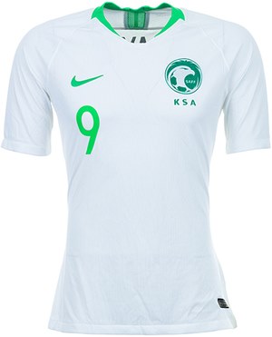 Uniforme 1 da Sele��o da Ar�bia Saudita para a Copa do Mundo de 2018