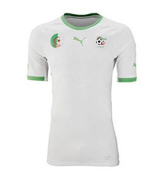 Uniforme 1 da Sele��o da Arg�lia para a Copa do Mundo de 2014